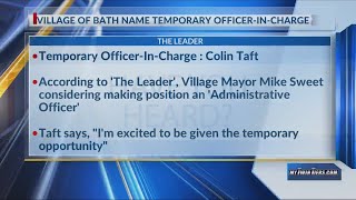 Village Of Bath Name Temporary Officer-In-Charge