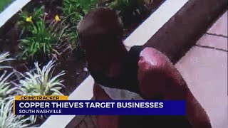 Cooper thieves target businesses