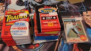 1991 Topps Traded PACKS!!!! A Few Old Packs and A Couple of Vintage Cards!