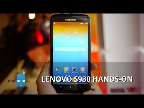 Lenovo S930 hands-on