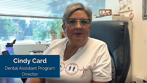 Meet Cindy Card, Dental Assistant Program Director...
