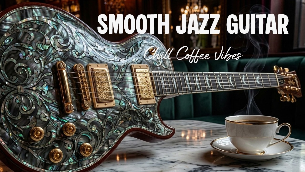 Smooth Jazz R&B - Chill Cafe Vibes • Relaxing Guitar Music for Cafe ...