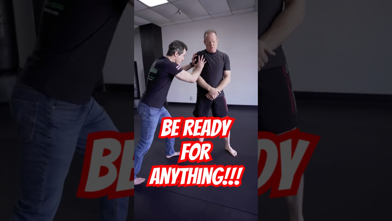 Be ready for anything! #martialarts #mma #pushandpull