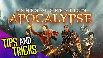 Ashes of Creation Apocalypse Tips & Tricks + No Video Settings Bug Fix AND MORE!
