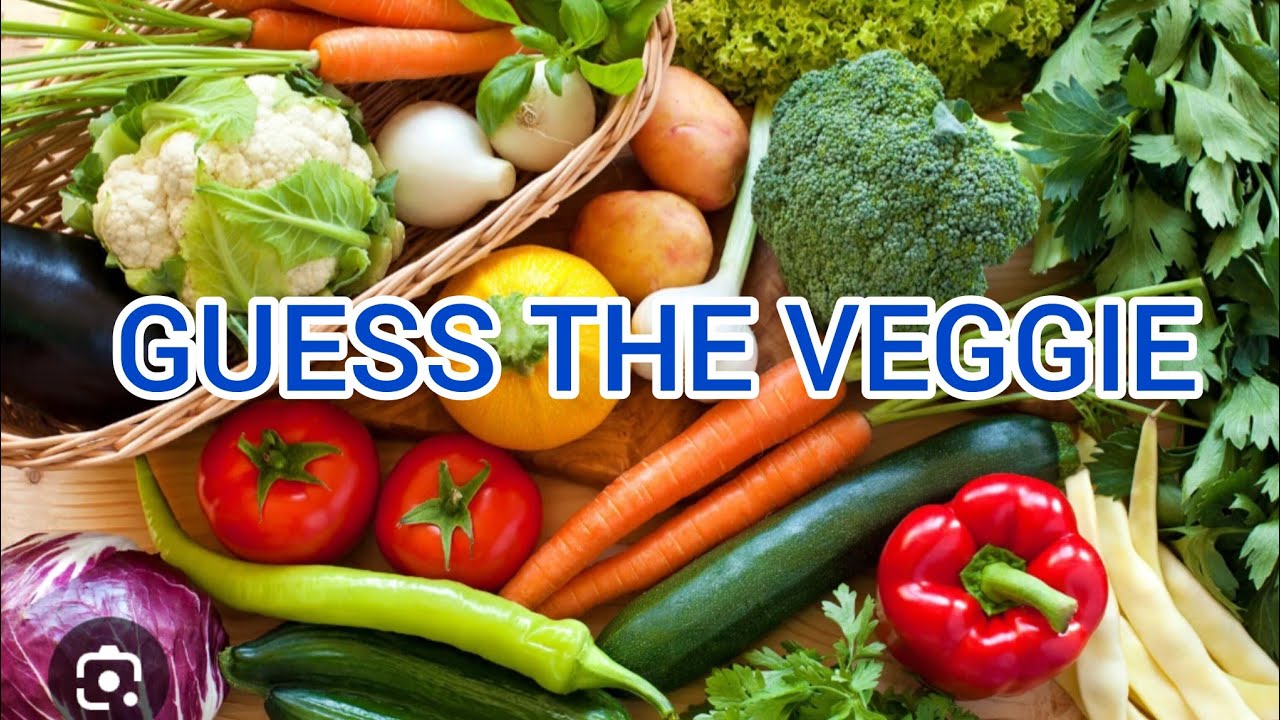 Guess The Vegetables Quiz/Test Your Veggie Knowledge YouTube