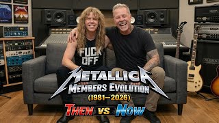 Celebrity Metallica Members Evolution (1981–2026) | Then vs Now Net Worth