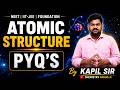 IMPORTANT PYQ'S FOR RE-NEET||ATOMIC STRUCTURE