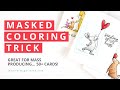 Masked Coloring Trick (A Favorite Tip and 50+ Cards)