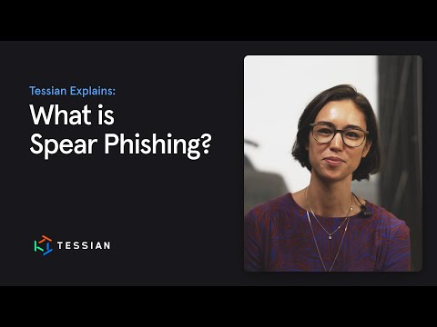 فيديو: ما هو Spear Phishing Quizlet؟