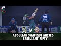 Abdullah Shafique Missed Brilliant Fifty | Balochistan vs SP | Match 13 | National T20 2021 | MH1O