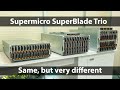 Checking out a Trio of Supermicro SuperBlade Options