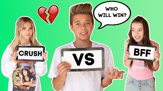 Who Knows Me Better? My CRUSH or My Best Friend! **EXPOSED** | Gavin Magnus ft. Coco Quinn