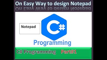 easy way to make notepad in C#