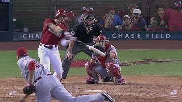 CIN@ARI: Inciarte ties the game with grounder