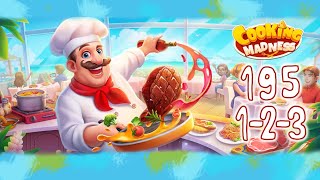 Cooking Madness | level 195 1-2-3