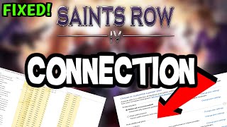 How To LOWER PING & Fix Server/Connection in Saints Row 4