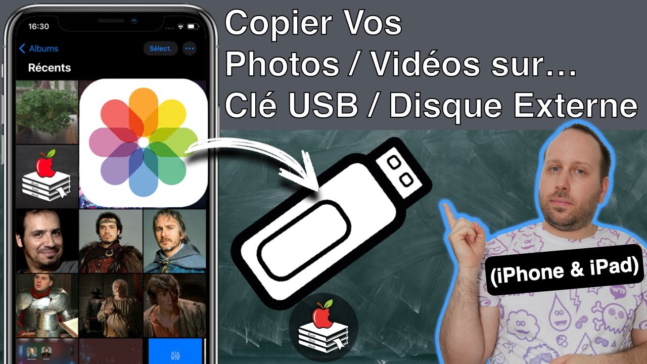 Comment transférer les photos ou vidéos de votre iphone vers une