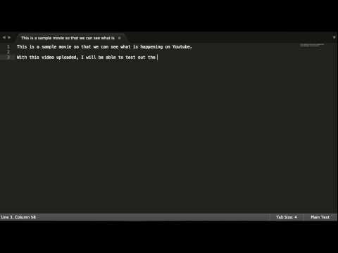 API Sample movie