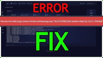 "SQLSTATE[HY000] [2002] Connection refused (SQL: SELECT 1 FROM dual)" Fixed