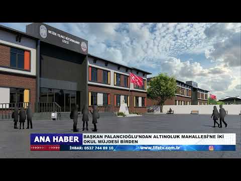 BAŞKAN PALANCIOĞLU’NDAN ALTINOLUK MAHALLESİ’NE İKİ OKUL MÜJDESİ BİRDEN