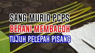 Bos Vavan Menguji MURID BARU :: Untuk Membacok Tujuh Pelepah Pisang Sekaligus