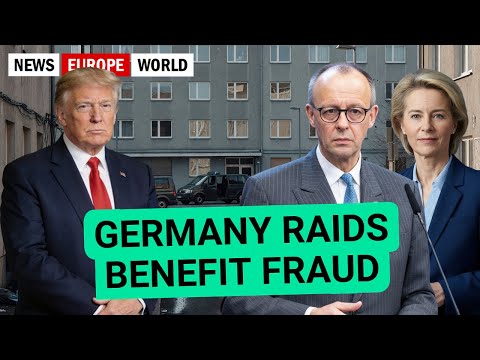 Germany BLOCKS Benefit Fraud. 200 Police Storm Hamburg Shelter.