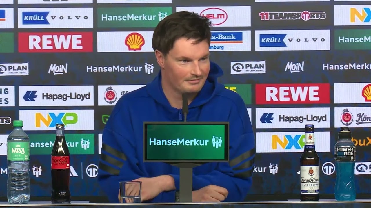 HSV Pressekonferenz vor dem Spiel gegen 1. FSV Mainz 05