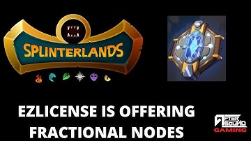 EZLICENSE IS OFFERING FRACTIONAL NODES