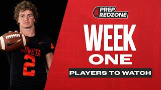 Week One Players To Watch