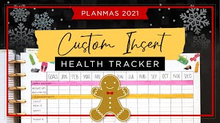 Lets Make A Health Tracker Creating A Custom DIY Fold-Out Insert :: Classic Happy Planner 2022