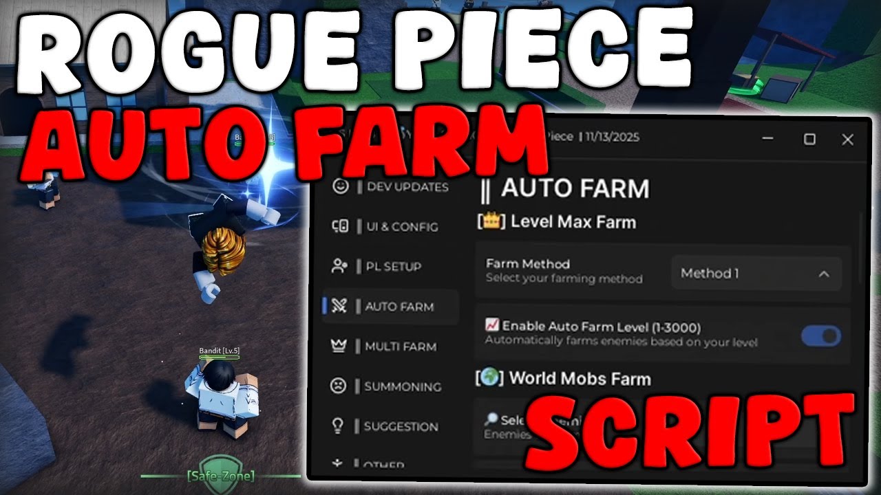 [🏴‍☠️BEST] Roblox Rogue Piece Script Auto Farm, Instant Kill & MORE ...
