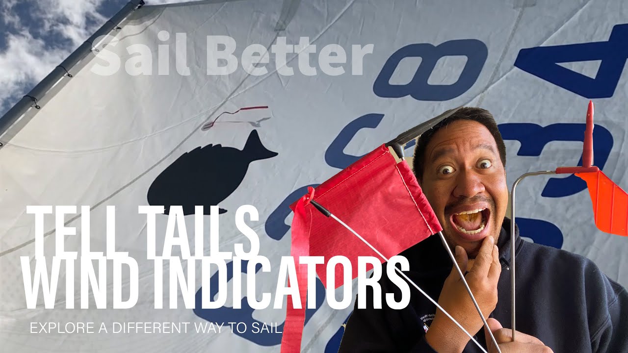 Small Boat Sailing with TELL TALES | How to Sail Faster Sunfish, Laser, Aero,  Flying Scot Sailboat