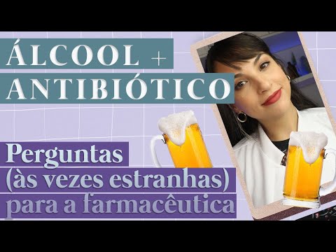 Vídeo: Você pode beber com antibióticos?