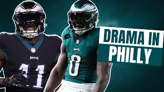 AJ Brown UPSET with Eagles Play Calling? + D’Andre Swift is RB1 & Avonte Maddox Pec Injury