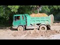 Hyundai Dump Truck, Dump Truck Stuck in Mud, Excavator Loading Truck #Ep2249