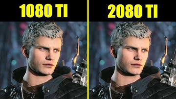 Devil May Cry 5 RTX 2080 TI Vs GTX 1080 TI Frame Rate Comparison