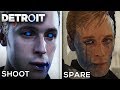 Shoot Simon vs Spare Simon (Good and Bad Consequences) - DETROIT BECOME HUMAN