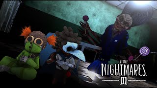THIS LADY HAS SIX ARMS?! (Little Nightmares 3 Part 2)