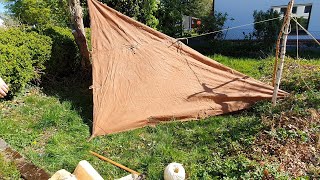 How to Make an Oilskin Tarp