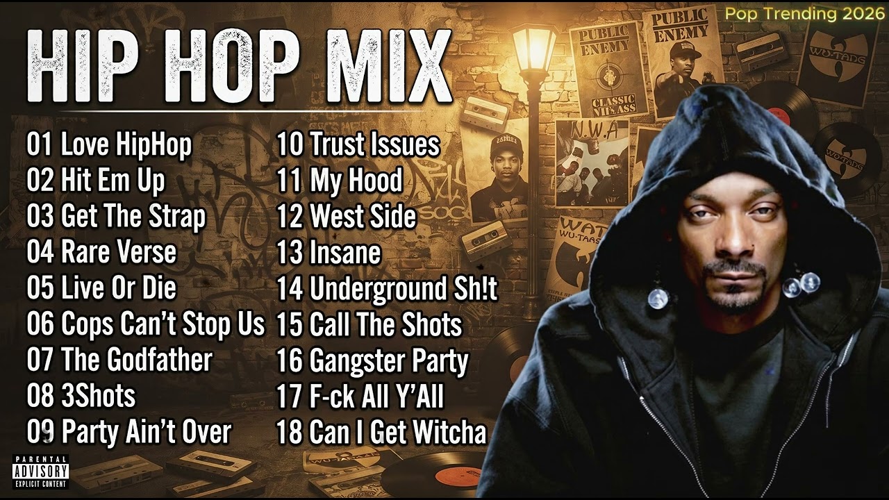HIP HOP MIX 🔥 Hardcore 90s & 2000s Rap Collection | Street