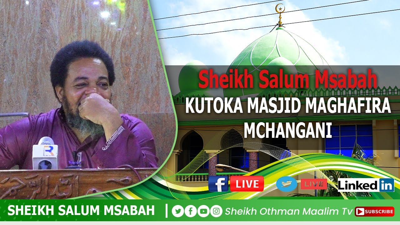 @SHEIKH OTHMAN MAALIM TV : SHEIKH SALUM MSABAH MAFUNZO YA KITABU NAMNA  KUPANDA NA KUSHUKA  #SOMATV