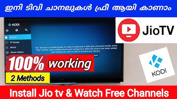 Jio TV on Kodi Problem Solved / Jio TV on Android TV / New Methods / 100% Working