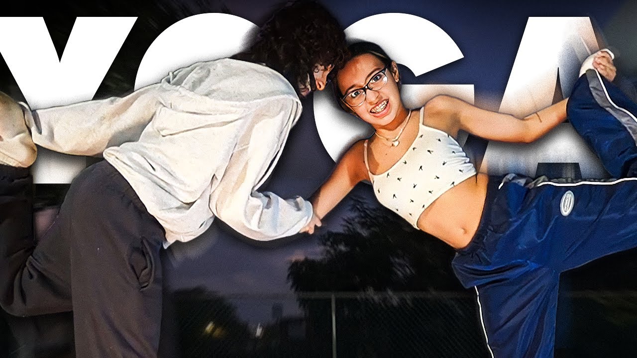 POSICIONES DE YOGA EXTREMAS *sale mal* ft ALONDRA MICHELLE