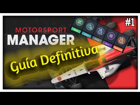 🏁Guía Motorsport Mánager #1🏁 | Desarrollo de las Piezas