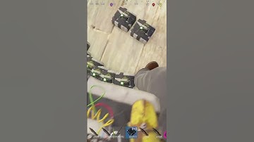 i made a smile face in rust with c4 #c4 #gaming #rustpve #modded