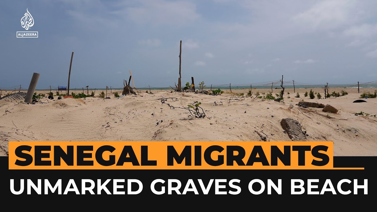 ⁣Bodies of hundreds of missing migrants buried on Senegalese beach | Al Jazeera Newsfeed
