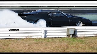 BOOSTED BIRD! 118MM TURBO '68 PONTIAC FIREBIRD TESTING AT CORDOVA DRAGWAY PARK screenshot 5