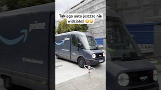 Auto z przyszłości 😳#amazon #work #kurier #praca #delivery #supercar #auto