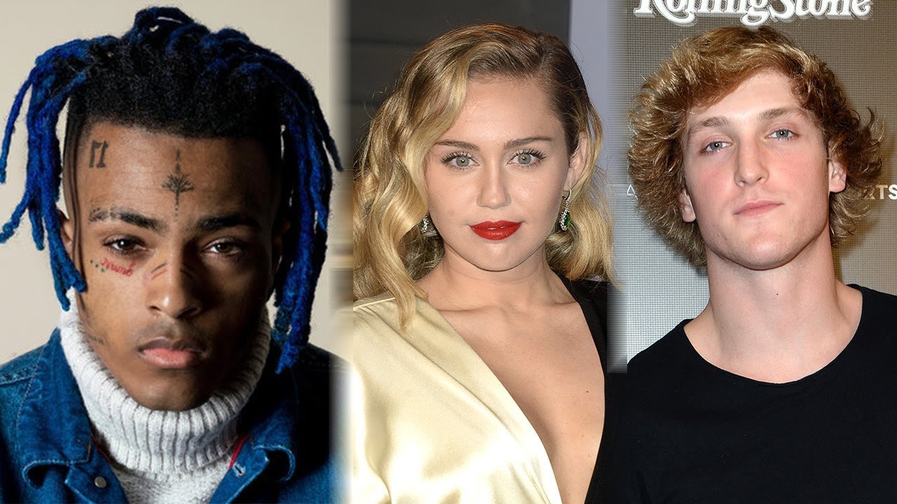 Miley Cyrus, Logan Paul & More Celebs React to Rapper XXXTentacion's ...