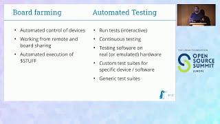 ELCE 2022: BoF: Automated Testing and Board Farming